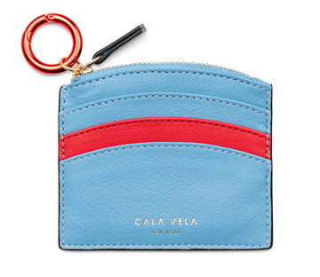 SUNRISE ZIP CARD HOLDER - OCEAN - CALA VELA