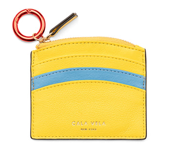 SUNRISE ZIP CARD HOLDER - SUNSHINE - CALA VELA