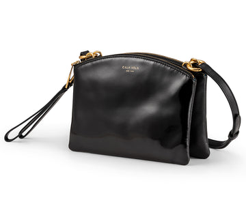 SUNRISE DOUBLE POUCH X BODY - NIGHT + SHINY NIGHT - CALA VELA