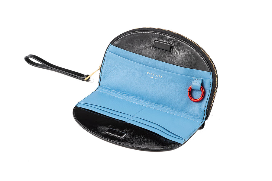 SUNRISE CLUTCH WALLET- SHINY NIGHT - CALA VELA
