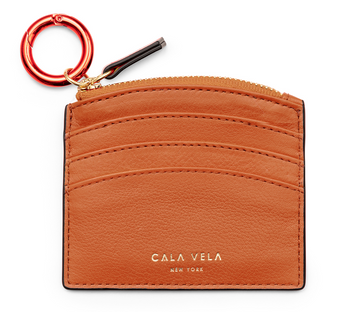SUNRISE ZIP CARD HOLDER -SAND - CALA VELA